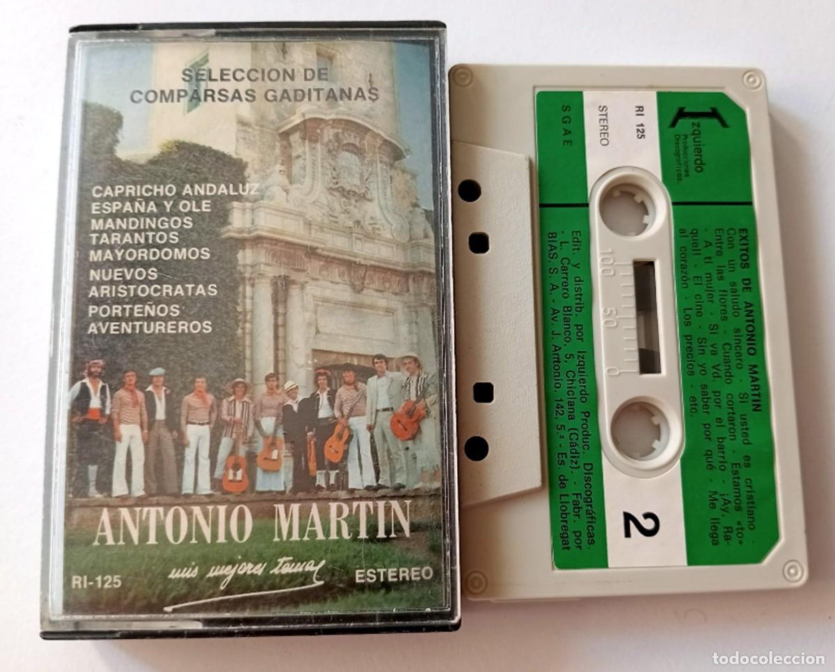 Cassetes antigas: CASSETTE CARNAVAL DE CADIZ: ANTOLOGIA DE ANTONIO MART&Iacute;N