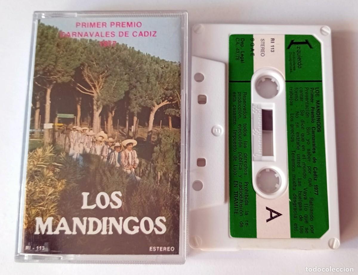 Old Cassettes: CASSETTE CARNAVAL DE CADIZ 1977 COMPARSA LOS MANDINGOS DE ANTONIO MARTIN