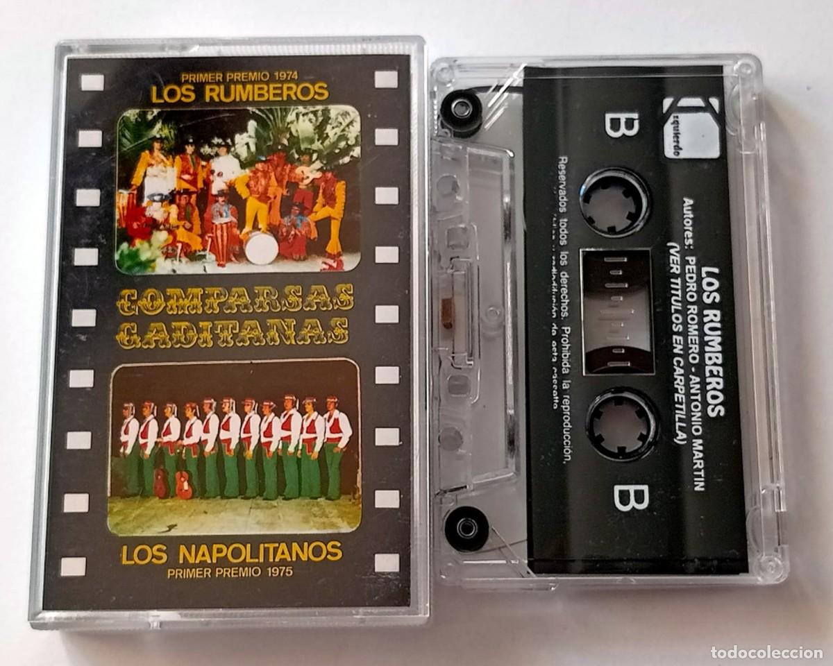 Cassettes Anciennes: CASSETTE CARNAVAL DE CADIZ: COMPARSAS LOS RUMBEROS Y LOS NAPOLITANOS