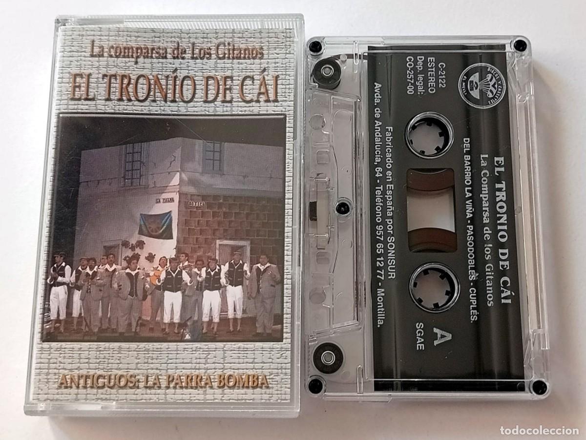 Casetes antiguos: CASSETTE CARNAVAL DE CADIZ 2000 COMPARSA EL TRON&Iacute;O DE CAI