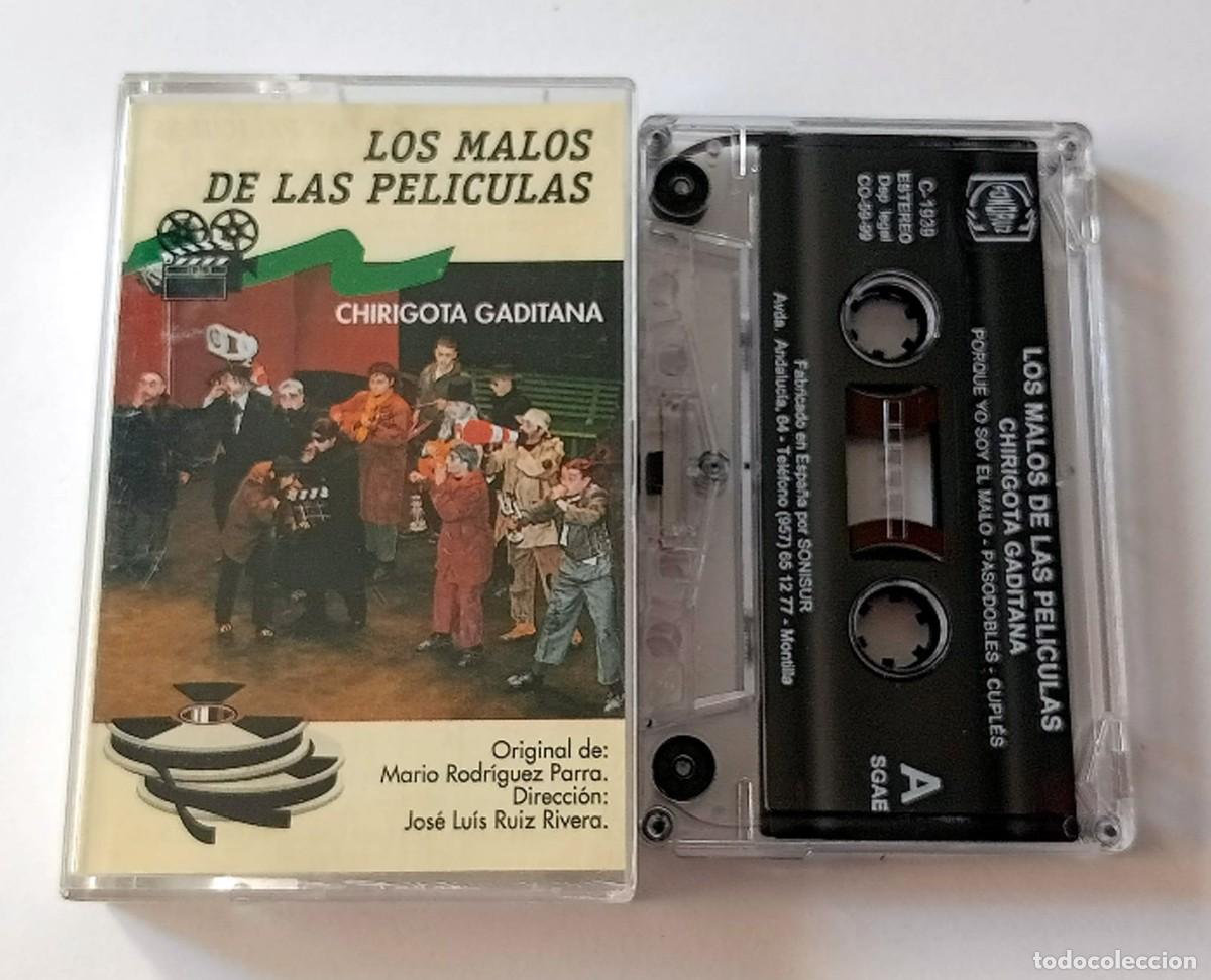 Casetes antiguos: CASSETTE CARNAVAL DE CADIZ 1999 CHIRIGOTA LOS MALOS DE LAS PEL&Iacute;CULAS