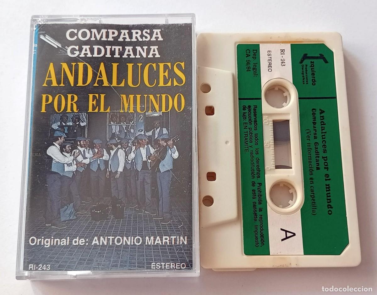 Old Cassettes: CASSETTE CARNAVAL DE CADIZ 1984 COMPARSA ANDALUCES POR EL MUNDO DE ANTONIO MART&Iacute;N