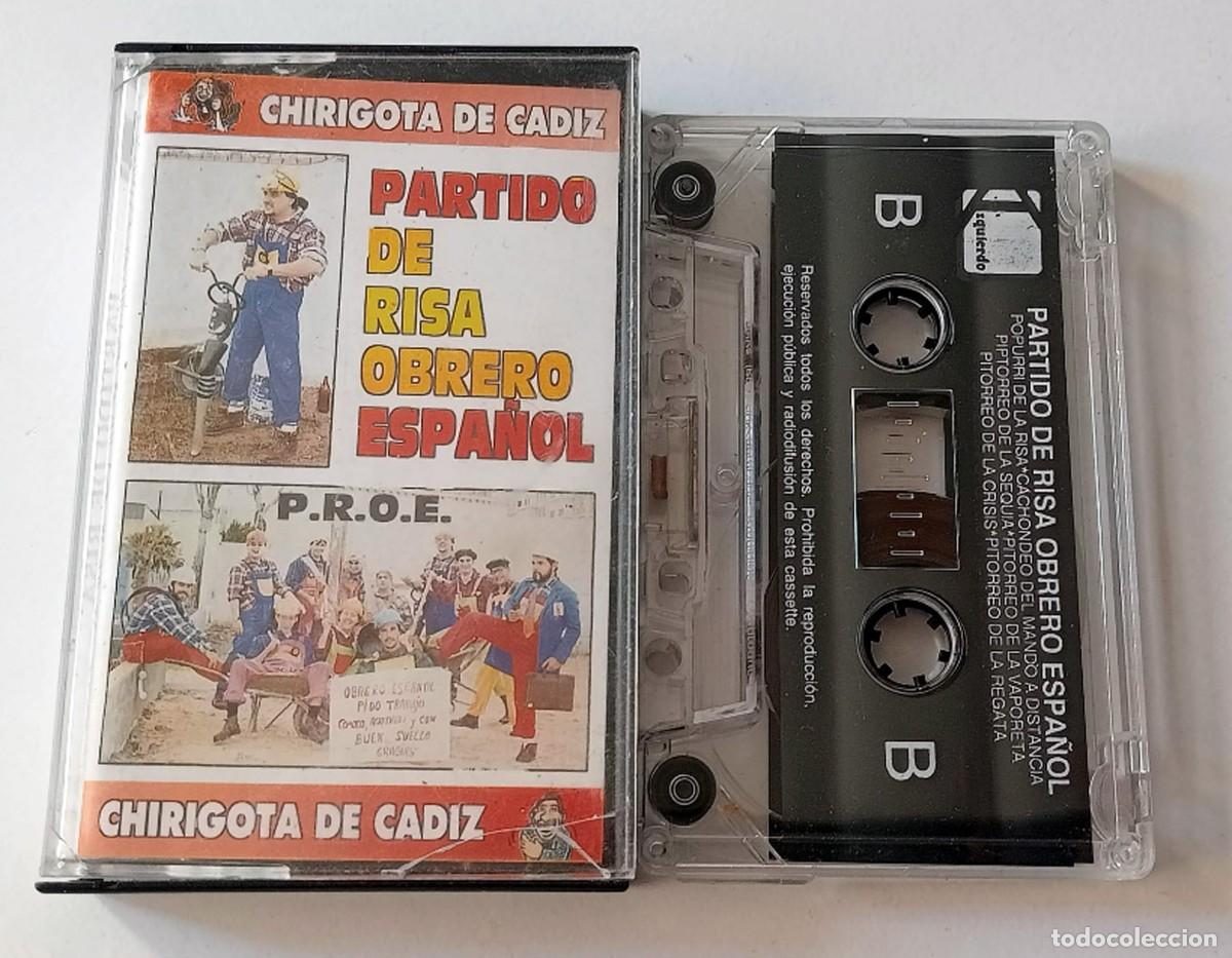 Cassetes antigas: CASSETTE CARNAVAL DE CADIZ 1993 CHIRIGOTA PARTIDO DE RISA OBRERO ESPA&Ntilde;OL