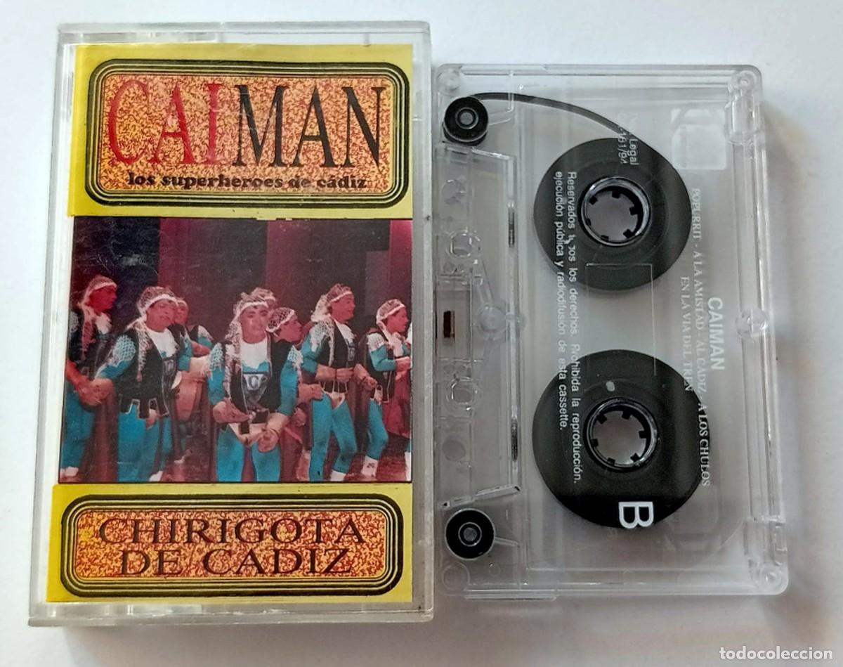 Cassetes antigas: CASSETTE CARNAVAL DE CADIZ 1994 CHIRIGOTA CAIMAN DEL SHERIFF