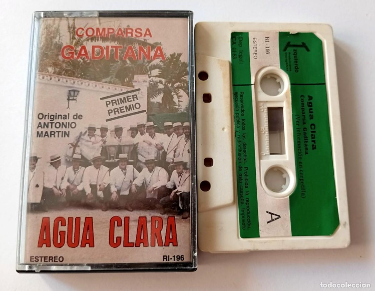 Casetes antiguos: CASSETTE CARNAVAL DE CADIZ 1983 COMPARSA AGUA CLARA DE ANTONIO MARTIN
