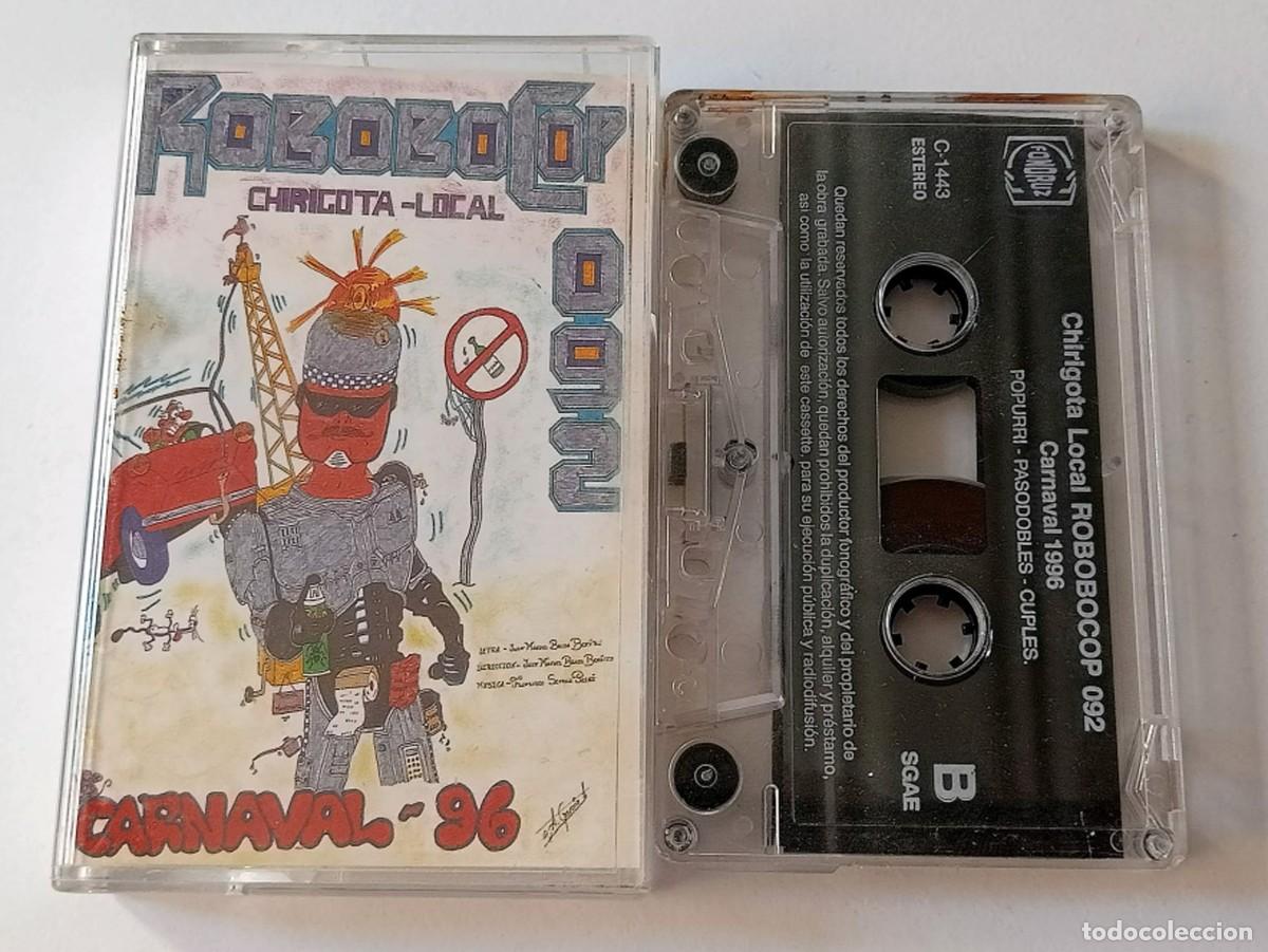Casetes antiguos: CASSETTE CARNAVAL DE CADIZ 1996 CHIRIGOTA ROBOBOCOP 092