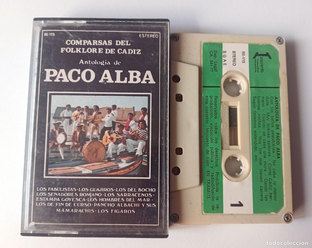 Casetes antiguos: CASSETTE CARNAVAL DE CADIZ - ANTOLOGIA DE PACO ALBA