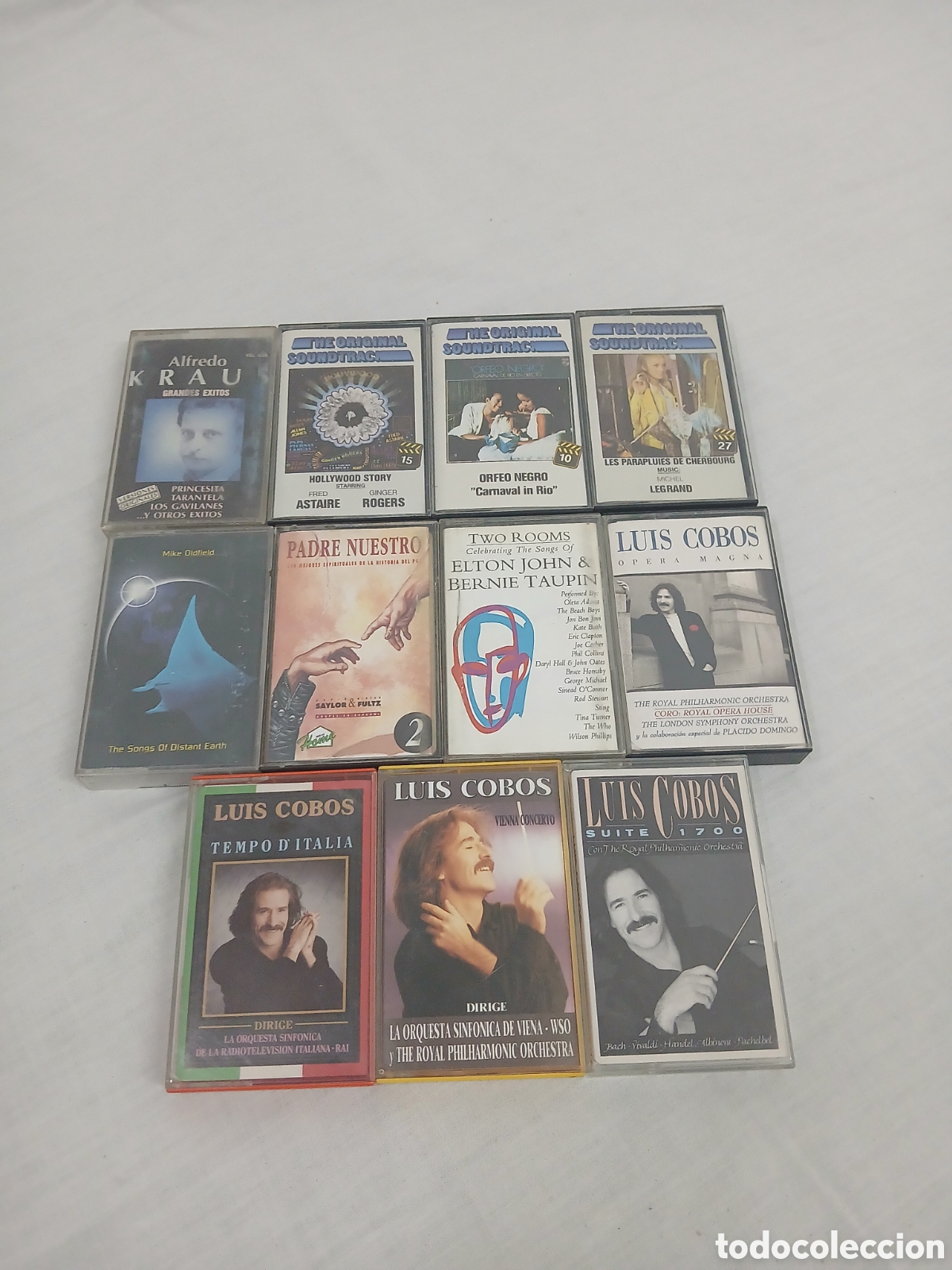 Casetes antiguos: Lote casetes variados