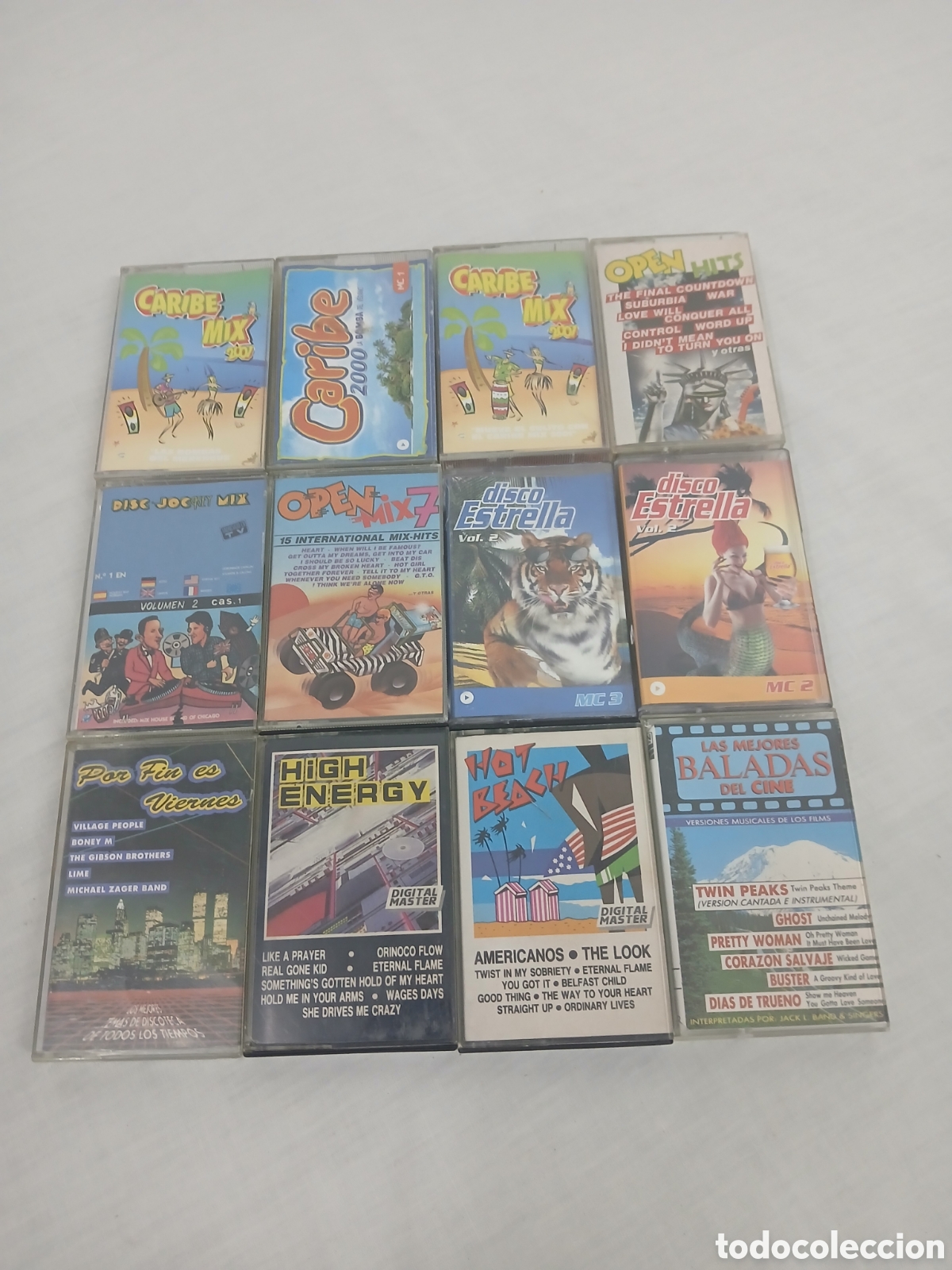 Casetes antiguos: Lote de musica variada