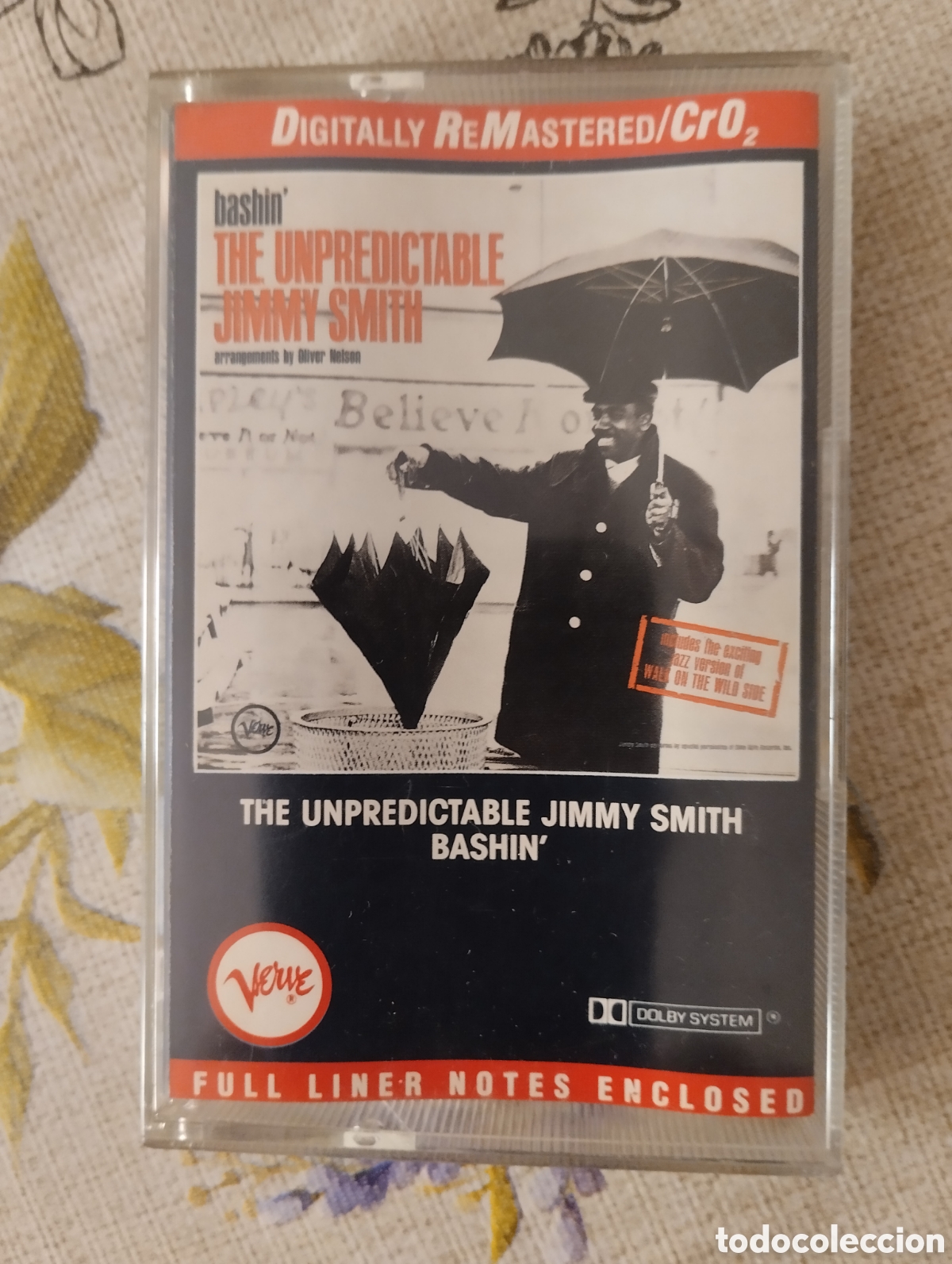 Casetes antiguos: Cinta casete The Unpredictable Jimmy Smith - Bashin'.