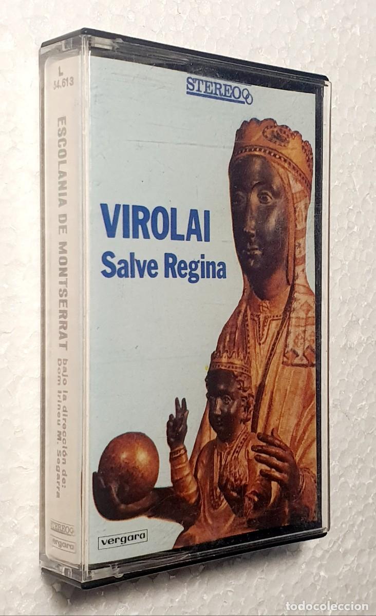 Cassettes Anciennes: ESCOLANIA DE MONTSERRAT VIROLAI SALVE REGINA