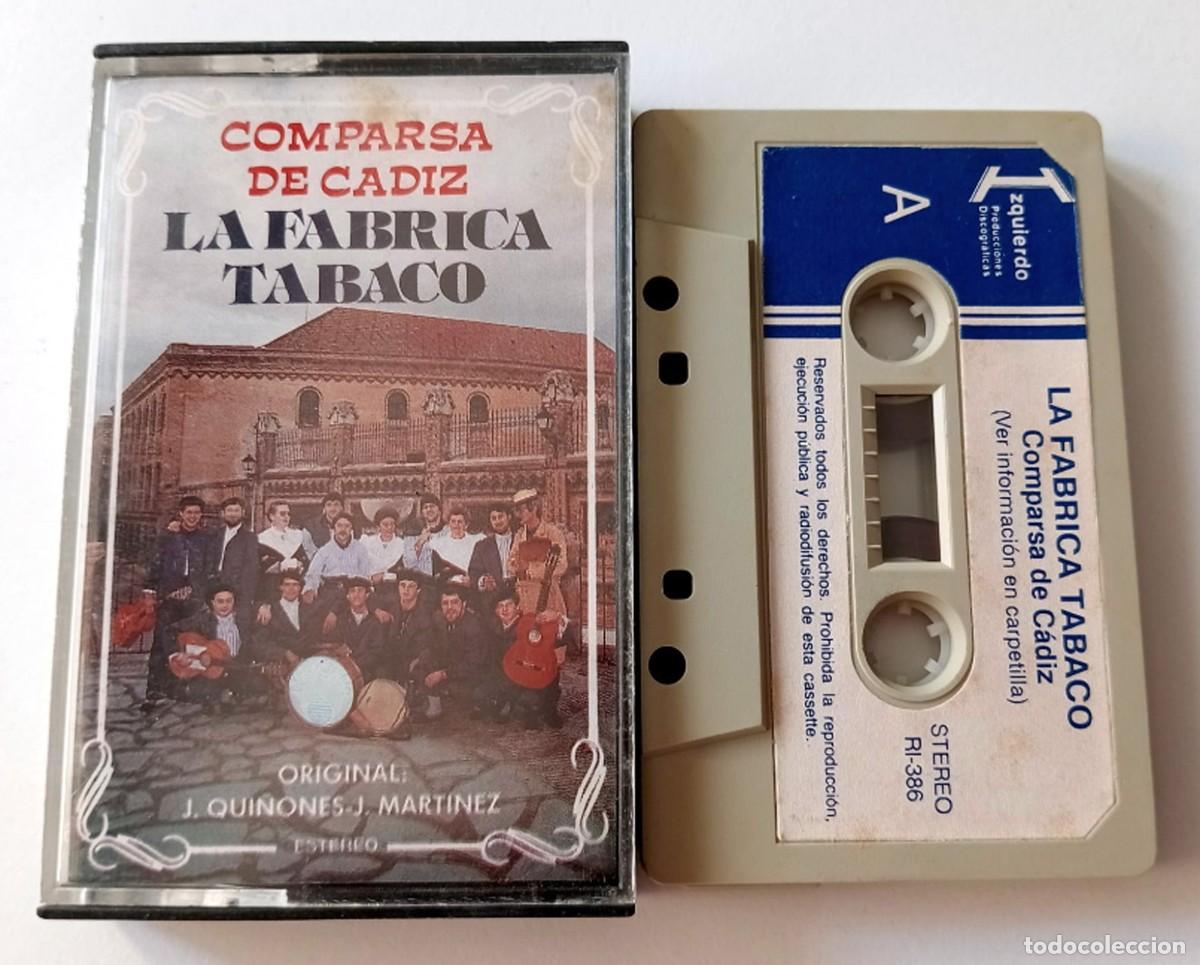 Cassetes antigas: CASSETTE CARNAVAL DE CADIZ 1989 COMPARSA LA F&Aacute;BRICA TABACO DE JOAQUIN QUI&Ntilde;ONES