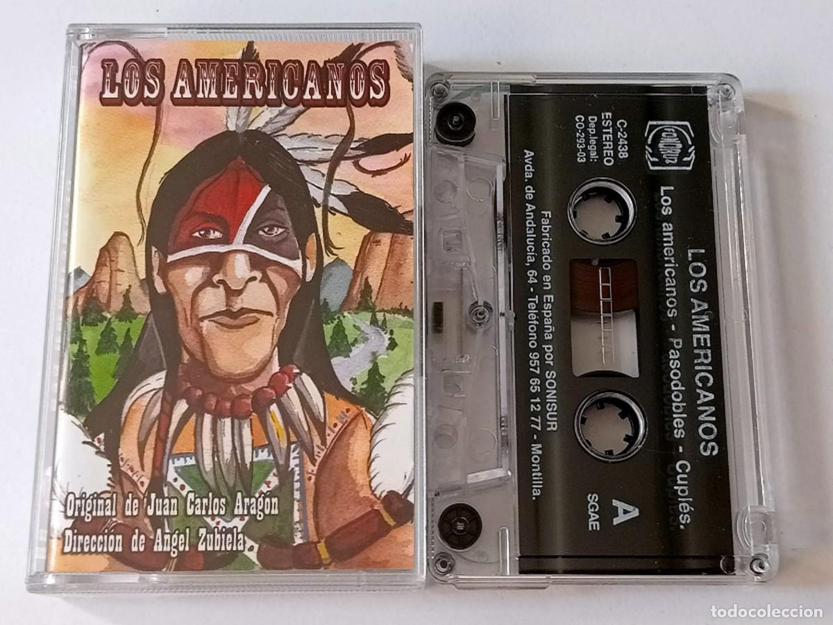 Cassetes antigas: CASSETTE CARNAVAL DE CADIZ 2003 COMPARSA LOS AMERICANOS DE JUAN CARLOS ARAG&Oacute;N