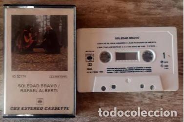 Casetes antiguos: SOLEDAD BRAVO - RAFAEL ALBERTI
