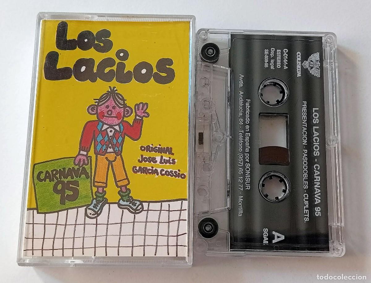 Cassetes antigas: CASSETTE CARNAVAL DE CADIZ 1995 CHIRIGOTA LOS LACIOS DE SELU GARC&Iacute;A COSS&Iacute;O