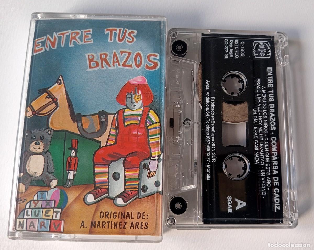 Alte Kassetten: CASSETTE CARNAVAL DE C&Aacute;DIZ 1988 COMPARSA ENTRE TUS BRAZOS DE ANTONIO MARTINEZ ARES