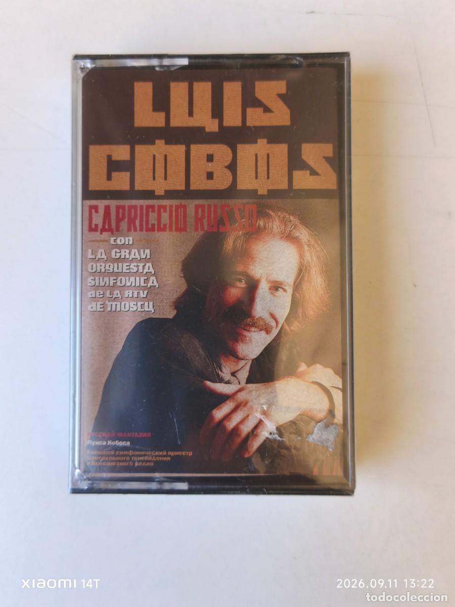 Casetes antiguos: LUIS COBOS- CAPRICCIO RUSSO ( CBS 450338-4) CASETE.