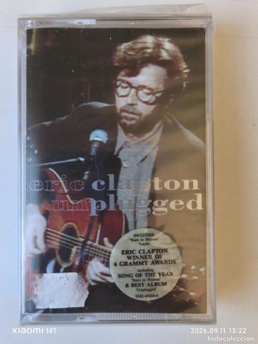 Casetes antiguos: ERIC CLAPTON/ UNPLUGGED ( WEA 9362-45024-4). CASETE.