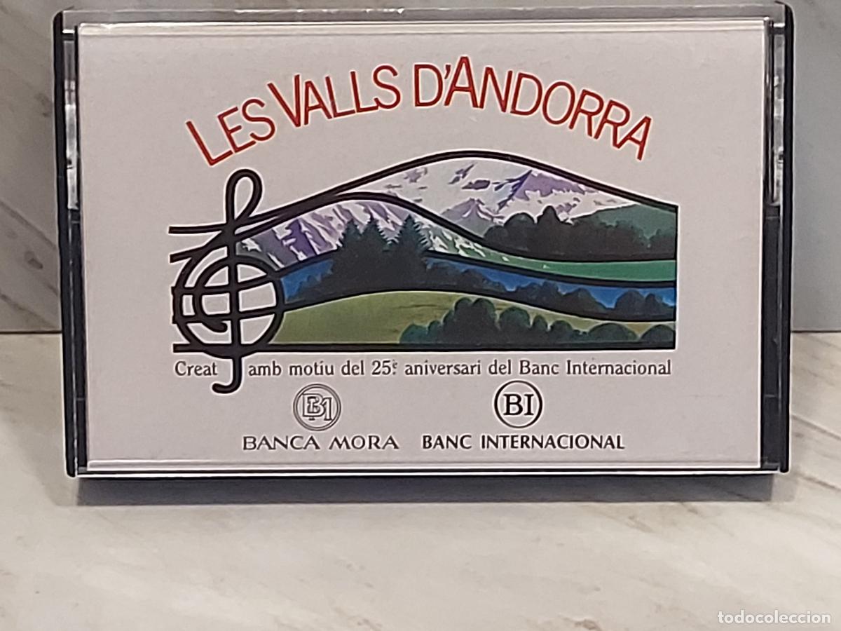 Casetes antiguos: LES VALLS D&rsquo;ANDORRA | CASETE PROMOCIONAL BANC INTERNACIONAL | ZAFIRO 1982 | DE LUJO