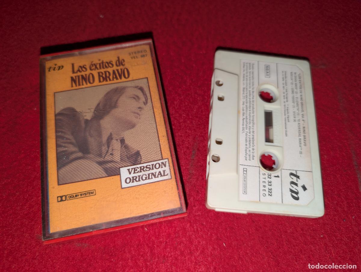 Casetes antiguos: NINO BRAVO Los exitos de Nino Bravo K7 CASSETTE 1980 Tip