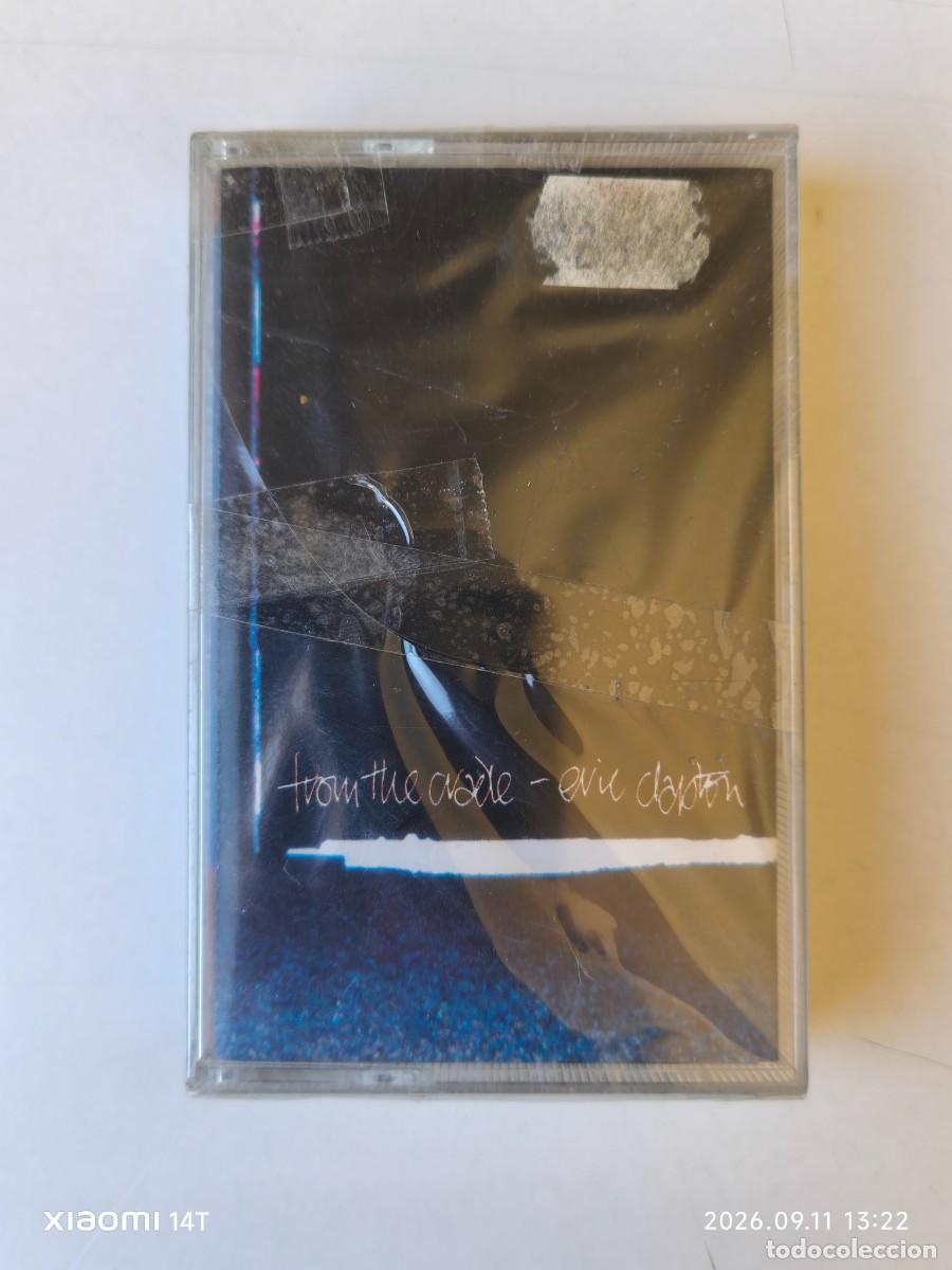 Casetes antiguos: ERIC CLAPTON-FROM THE CRADLE( WEA 9362-45735-4) CASETE.