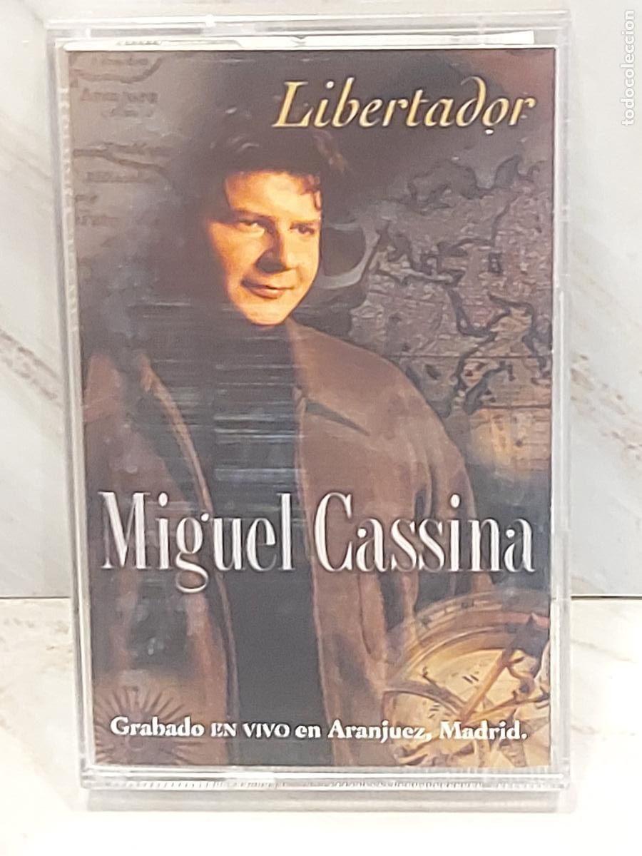 Casetes antiguos: MIGUEL CASSINA | LIBERTADOR | CASETE SPARROW 1997 | GRABADO EN VIVO EN ARANJUEZ | DE LUJO