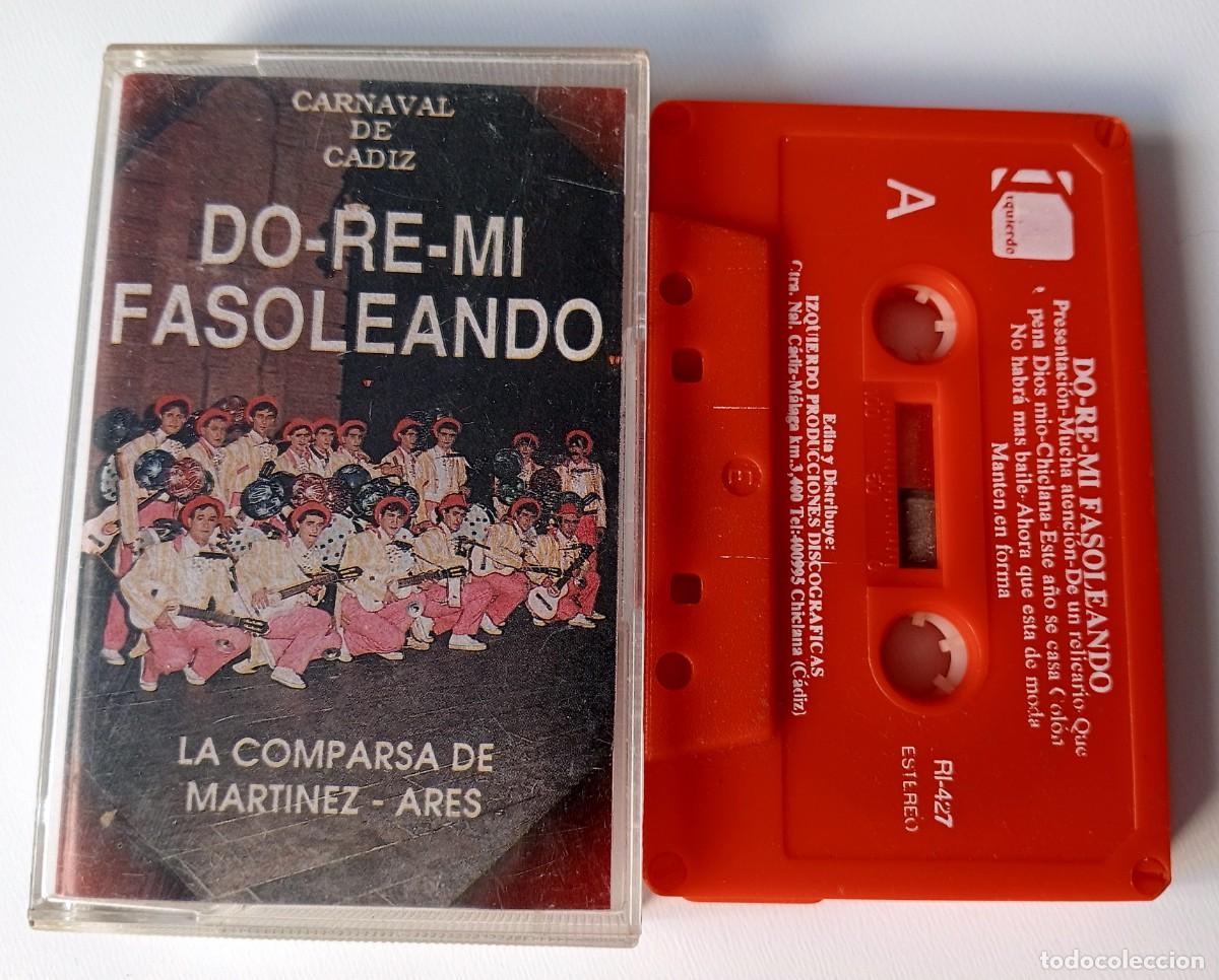 Old Cassettes: CASSETTE CARNAVAL DE C&Aacute;DIZ 1992 COMPARSA DO-RE-MI-FASOLEANDO DE ANTONIO MARTINEZ ARES
