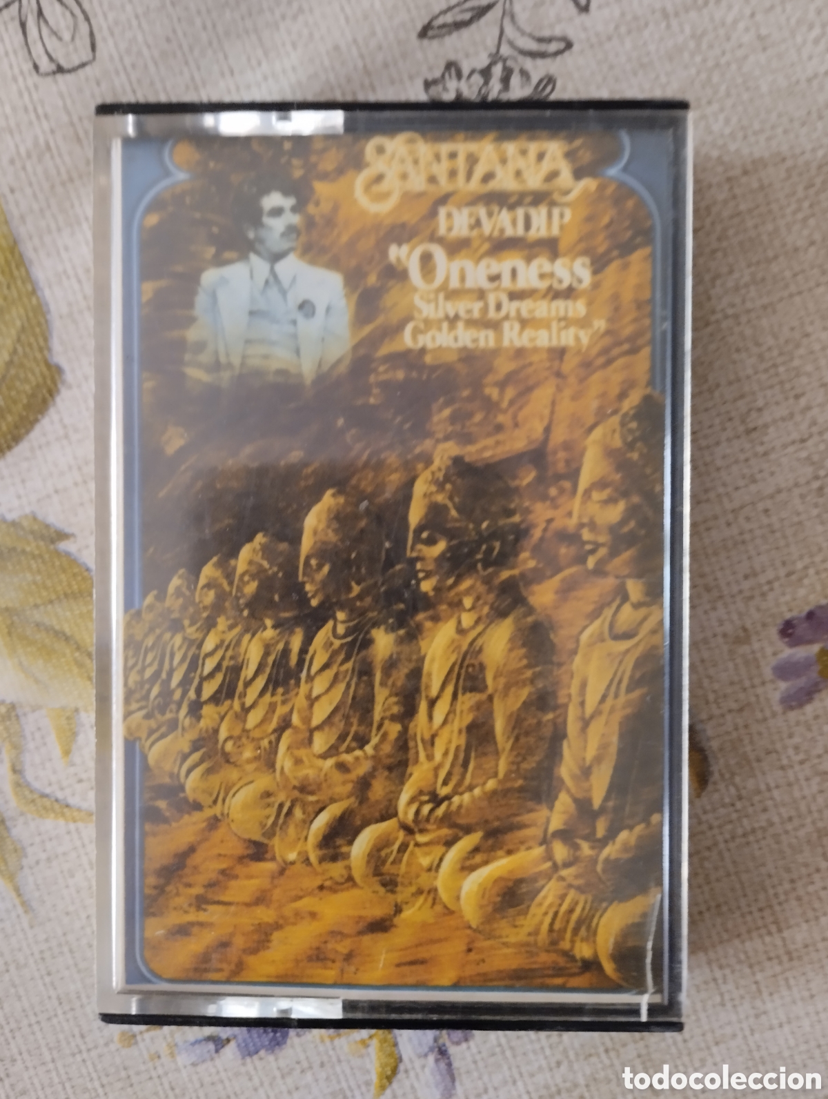Casetes antiguos: Cinta casete Devadip Carlos Santana - Oneness.