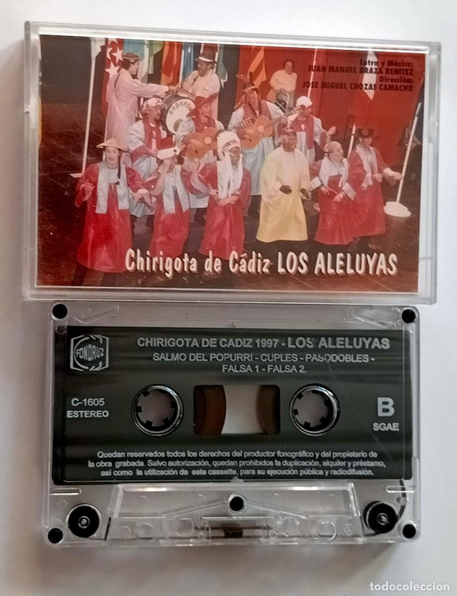 Old Cassettes: CASSETTE CARNAVAL DE CADIZ 1997 CHIRIGOTA LOS ALELUYAS, DEL SHERIFF