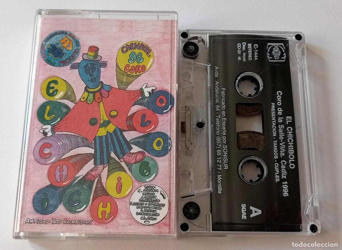 Casetes antiguos: CASSETTE CARNAVAL DE CADIZ 1996 CORO EL CHICHIBOLO