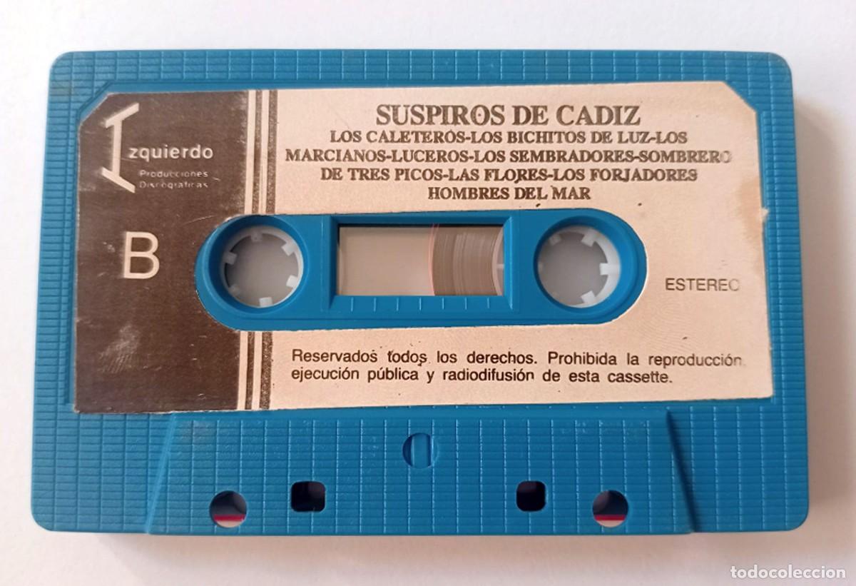 Cassette antiche: CASSETTE CARNAVAL DE CADIZ: TANGUILLOS ORQUESTADOS SUSPIROS DE CADIZ