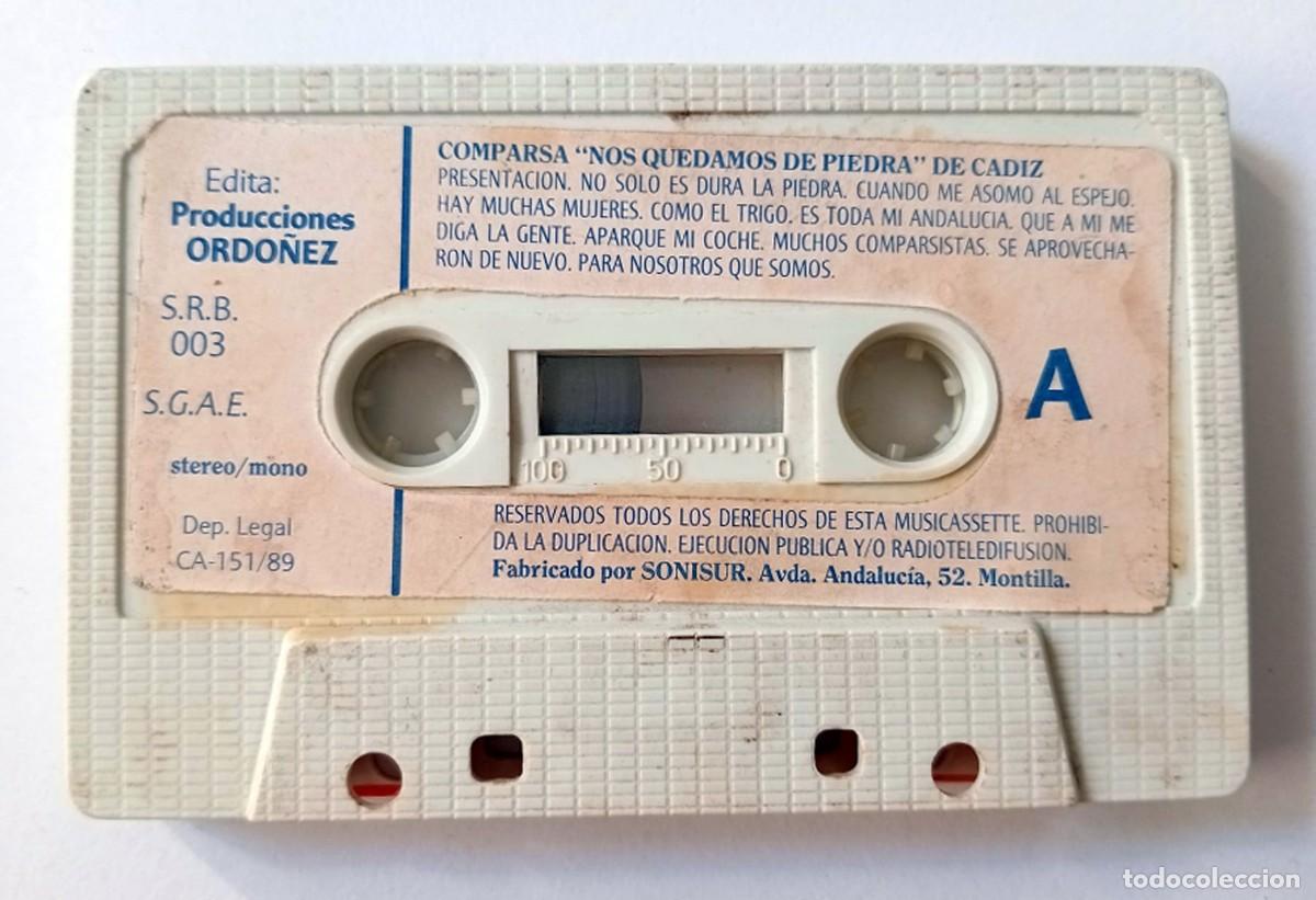 Casetes antiguos: CASSETTE CARNAVAL DE CADIZ 1989 COMPARSA NOS QUEDAMOS DE PIEDRA
