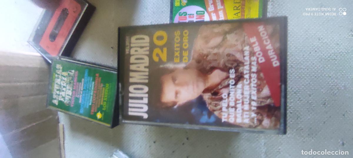 Casetes antiguos: CASETE COPLA CANCION ESPA&Ntilde;OLA. JULIO MADRID. 20 EXITOS DE ORO