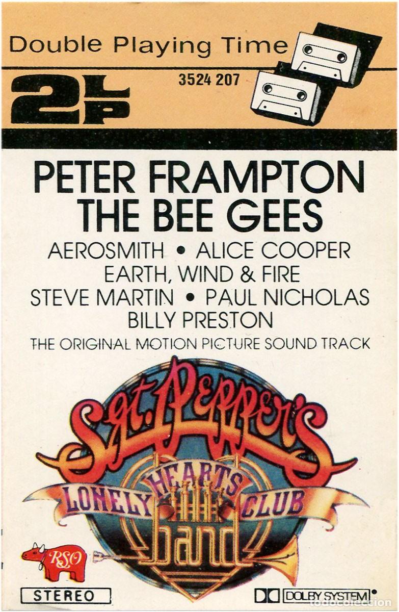 Casetes antiguos: VVAA &lrm;- Sgt. Pepper's Lonely Hearts Club Band - Cassette Spain 1978 - RSO &lrm;3524 207 - EX/EX