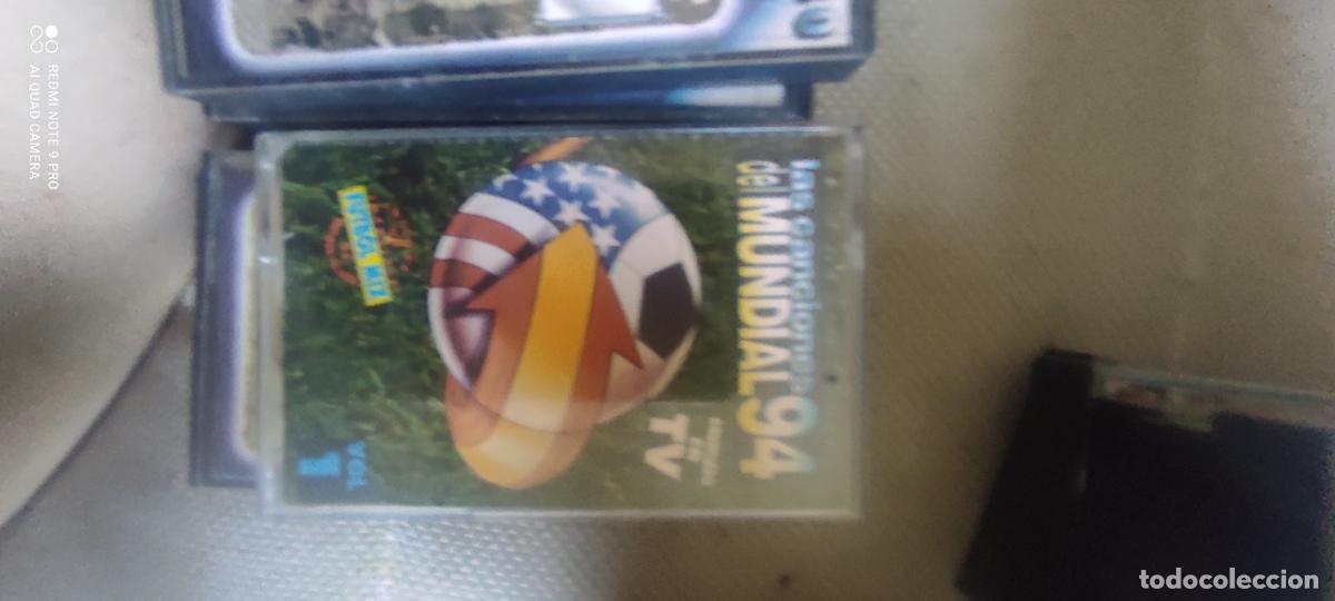 Casetes antiguos: LAS CANCIONES DEL MUNDIAL 94.