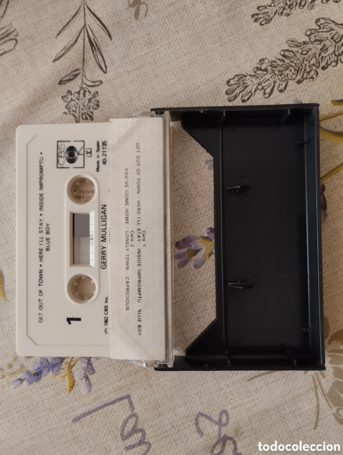Casetes antiguos: Cinta casete Gerry Mulligan - Jeru. - Foto 3