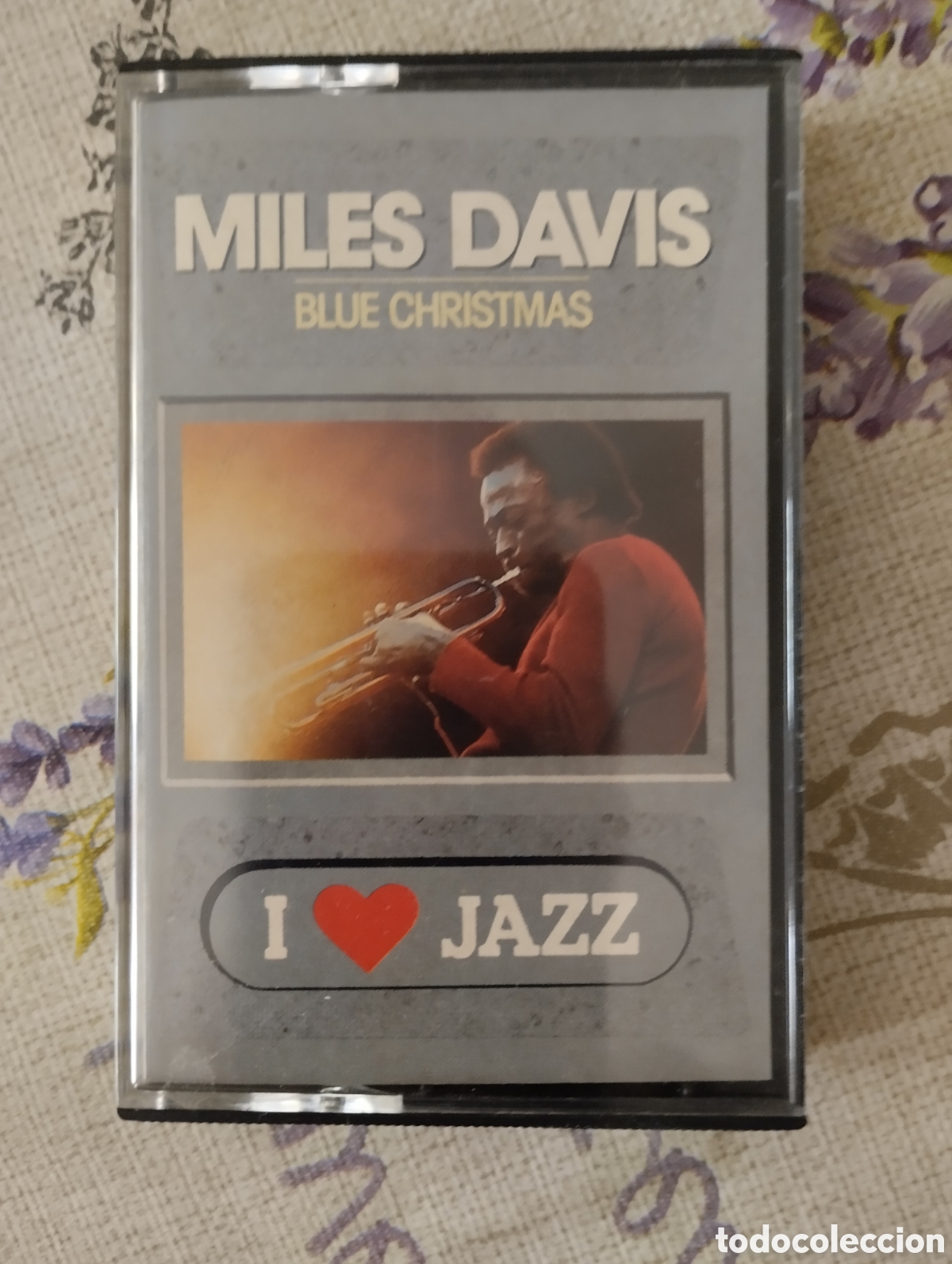 Casetes antiguos: Cinta casete Miles Davis - Blue Christmas.