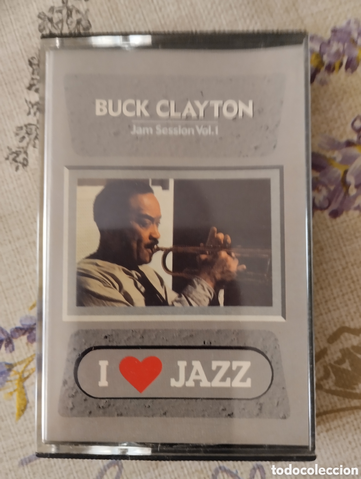 Casetes antiguos: Cinta casete Buck Clayton - Jam session vol 1.