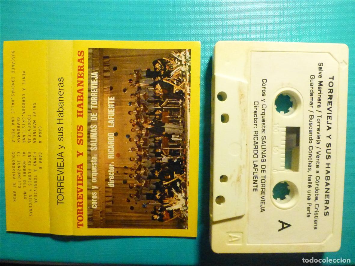 Casetes antiguos: Cinta de Cassette - Casete - Torrevieja y sus Habaneras - Coros y Orquesta Salinas, Ricardo Lafuente