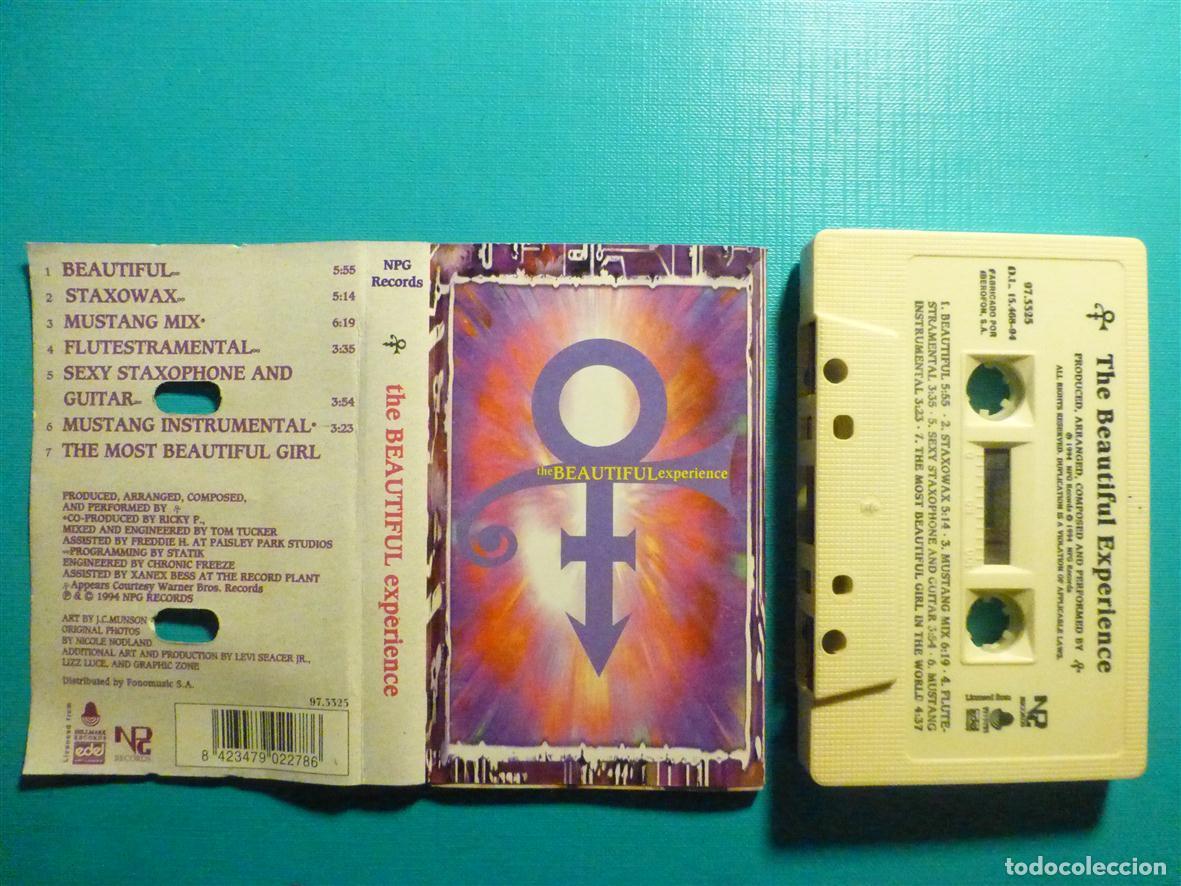 Casetes antiguos: Cinta de Cassette - Casete - The Beautiful Experience - NPG Records - A&ntilde;o 1994