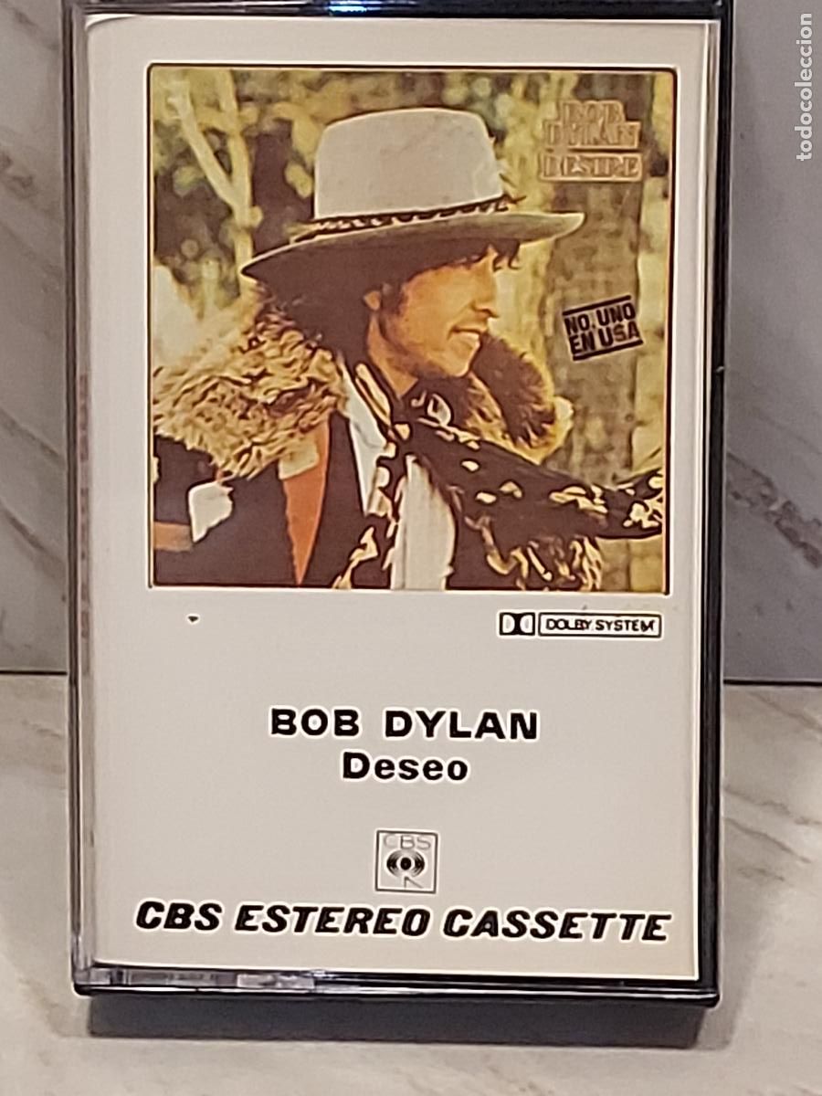Casetes antiguos: BOB DYLAN | DESEO (DESIRE) | CASETE CBS | EDICI&Oacute;N ESPA&Ntilde;OLA 1988 | DE LUJO