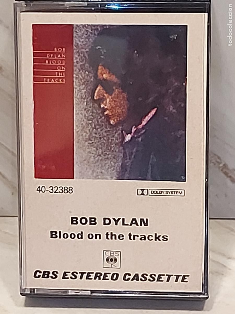 Casetes antiguos: BOB DYLAN | BLOOD ON THE TRACKS | CASETE CBS | 40-32388 | EDICI&Oacute;N ESPA&Ntilde;OLA