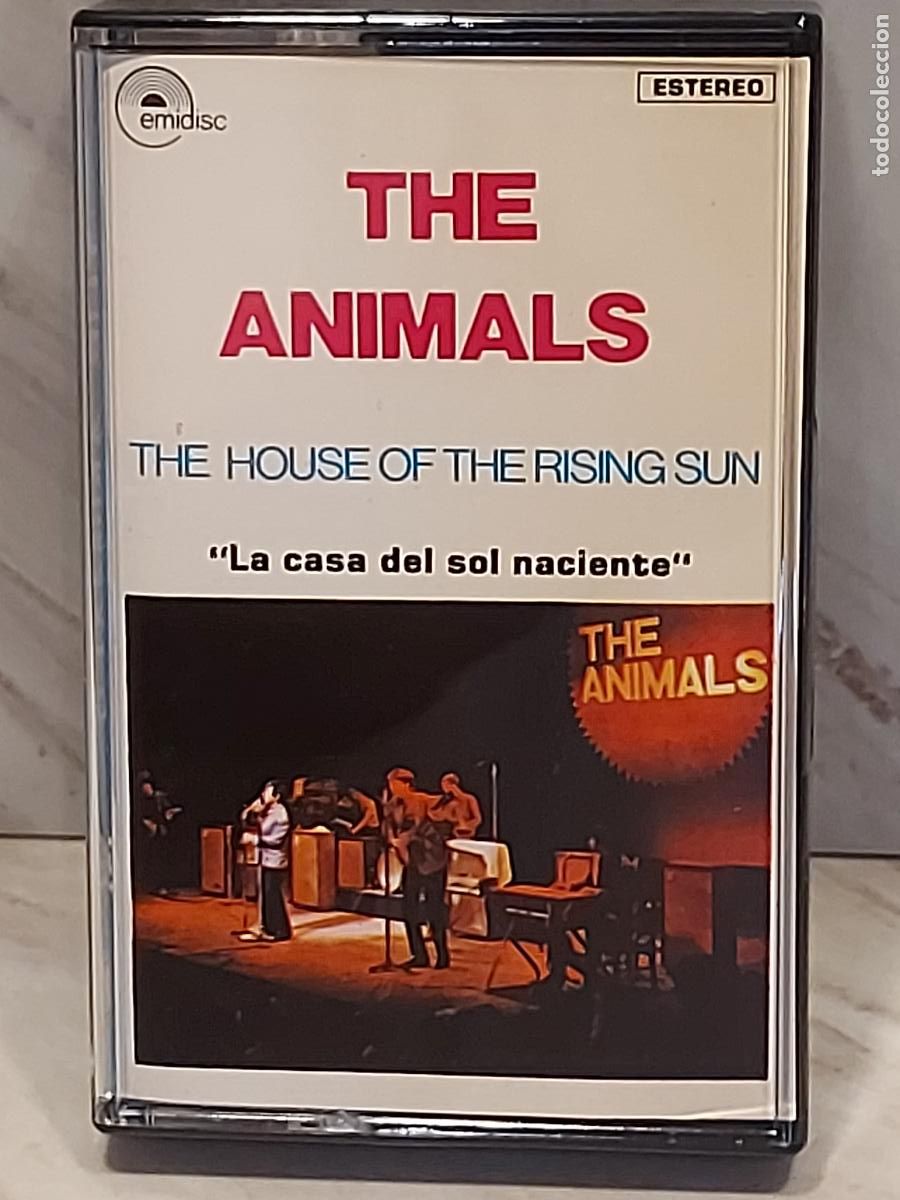 Casetes antiguos: THE ANIMALS | THE HOUSE OF THE RISING SUN | CASETE EMI-ODEON EMIDISC | ESPA&Ntilde;A 1986 | DE LUJO