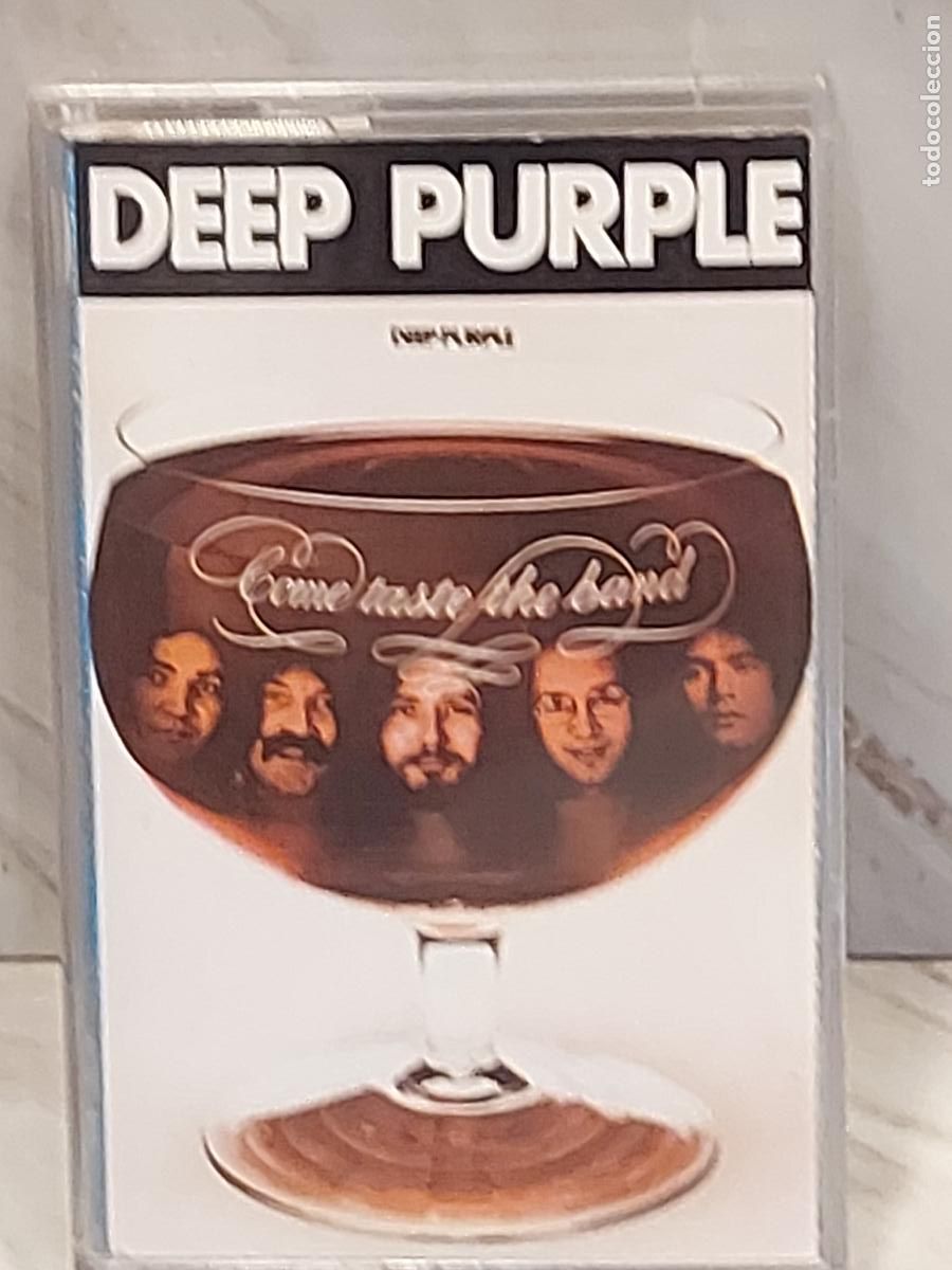 Casetes antiguos: DEEP PURPLE | COME TASTE THE BAND | CASETE EMI ITALIA | 1975 | MUY BUEN ESTADO