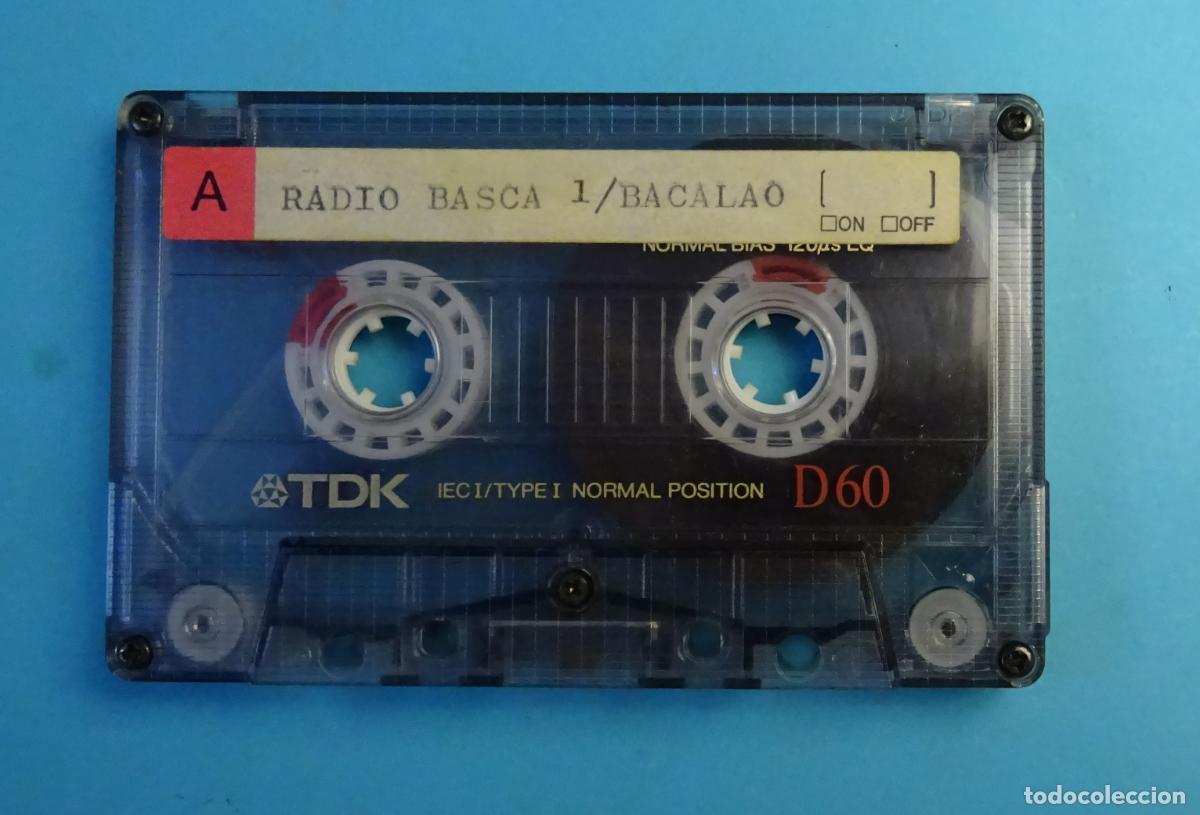 Casetes antiguos: CASETE GRABACI&Oacute;N DE LA M&Iacute;TICA EMISORA PIRATA RADIO BASCA. BACALAO