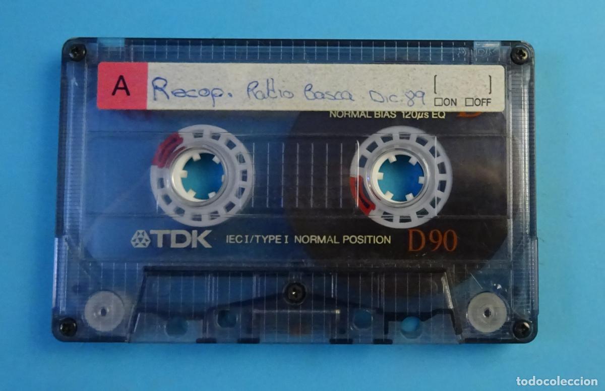 Casetes antiguos: CASETE GRABACI&Oacute;N DE LA M&Iacute;TICA EMISORA PIRATA RADIO BASCA. DIC 89. BACALAO