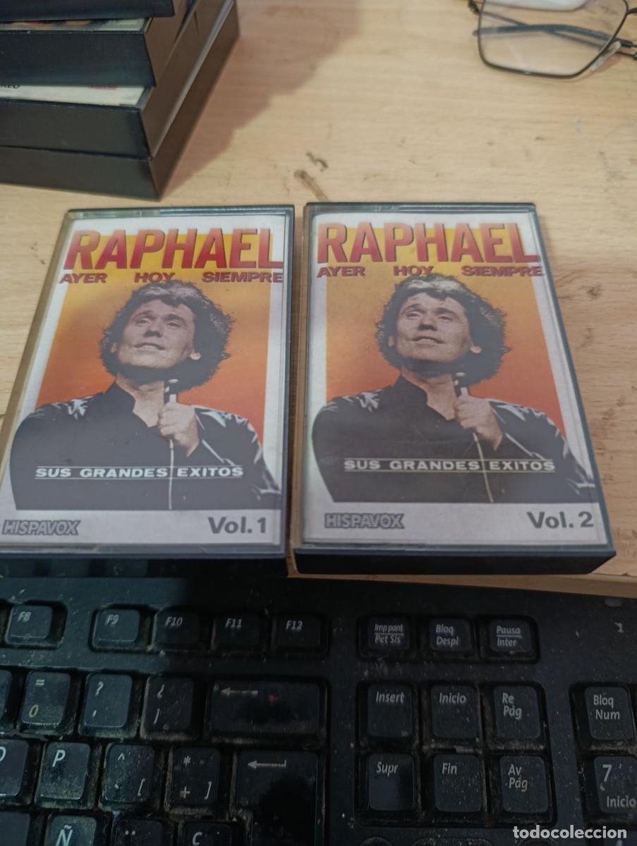 Casetes antiguos: RAPHAEL. AYER HOY SIEMPRES. SUS GRANDES EXITOS. VOL. 1 Y 2. C14F