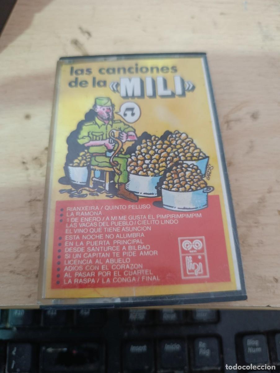 Casetes antiguos: LAS CANCIONES DE LA MILI. C14F