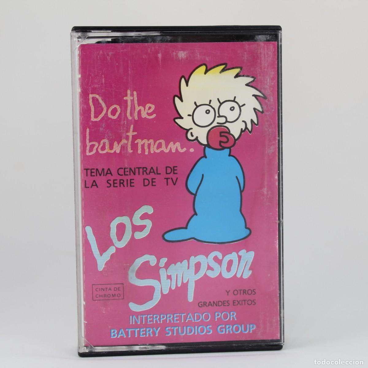 Casetes antiguos: Casete Los Simpson Do The Bartman 1991 Battery Studios Group Efen Records
