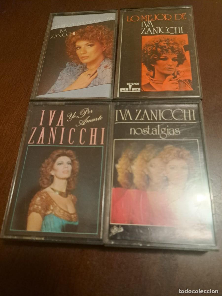 Casetes antiguos: IVA ZANICCHI - 4 CASETE - NOSTALGIAS - LO MEJOR